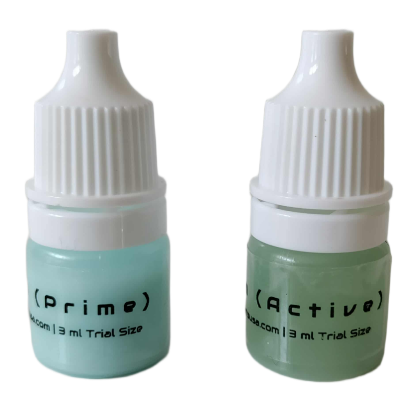 DriPalm Pre-Game & Active Grip Enhancer – Trial Pack for Moisture Control and Dry Grip Enhancer in Sports, Gaming, Pole Fitness, and More (2 x 3ml Bottles)