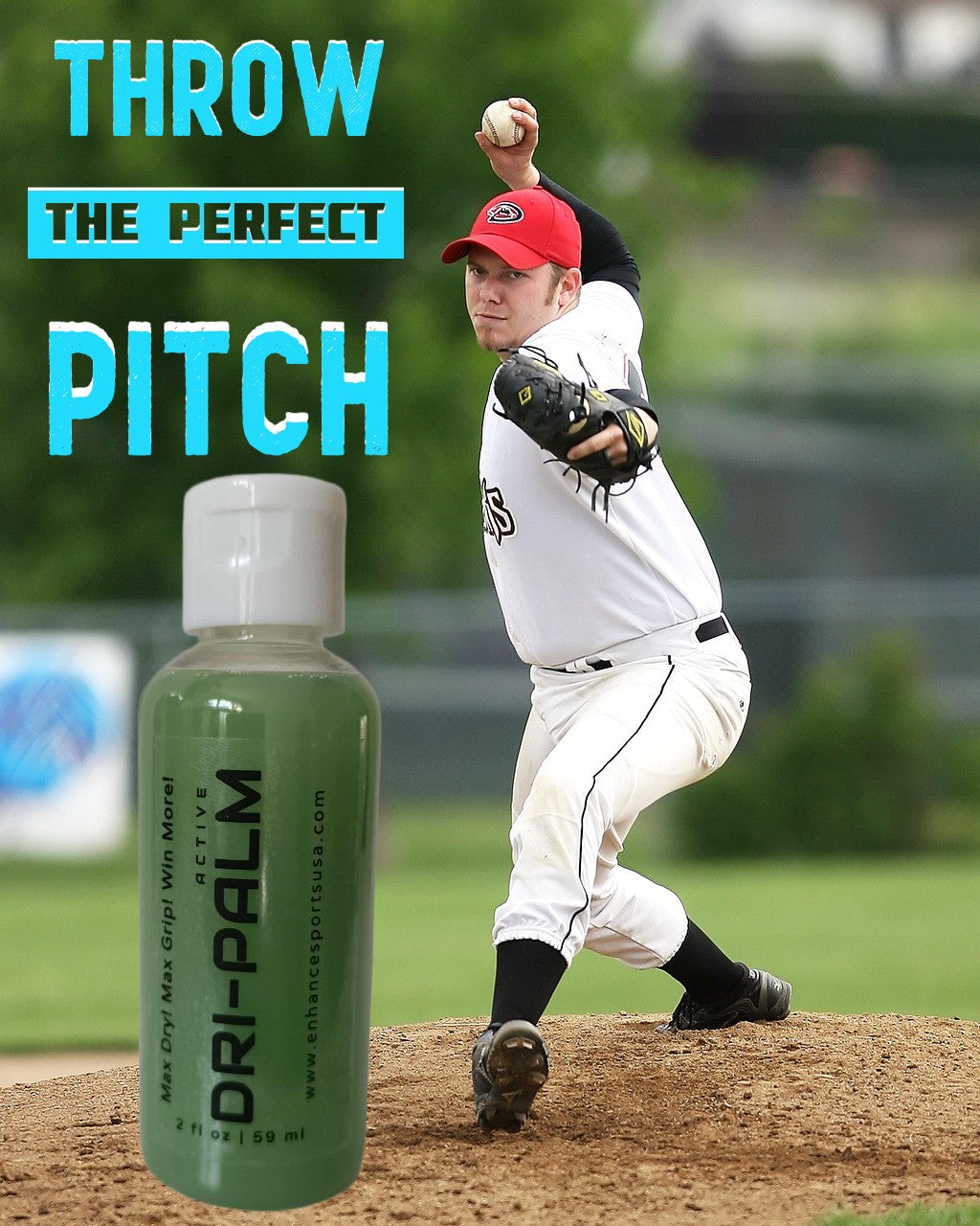 DriPalm Active Moisture Reducer Grip Enhancer (Active Use)